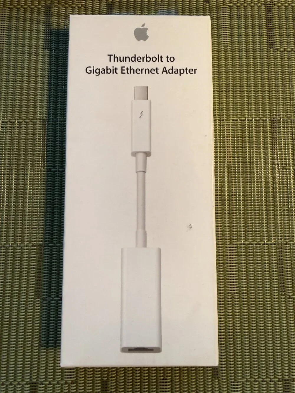 Apple Thunderbolt to Gigabit Ethernet Adapter - MD463LL/A, Model A1433 White